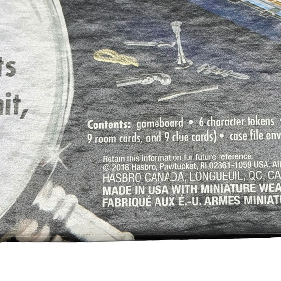 Hasbro Clue The Classic Mystery Board Game A5826 Complete 2018 Edition - Picture 14 of 14